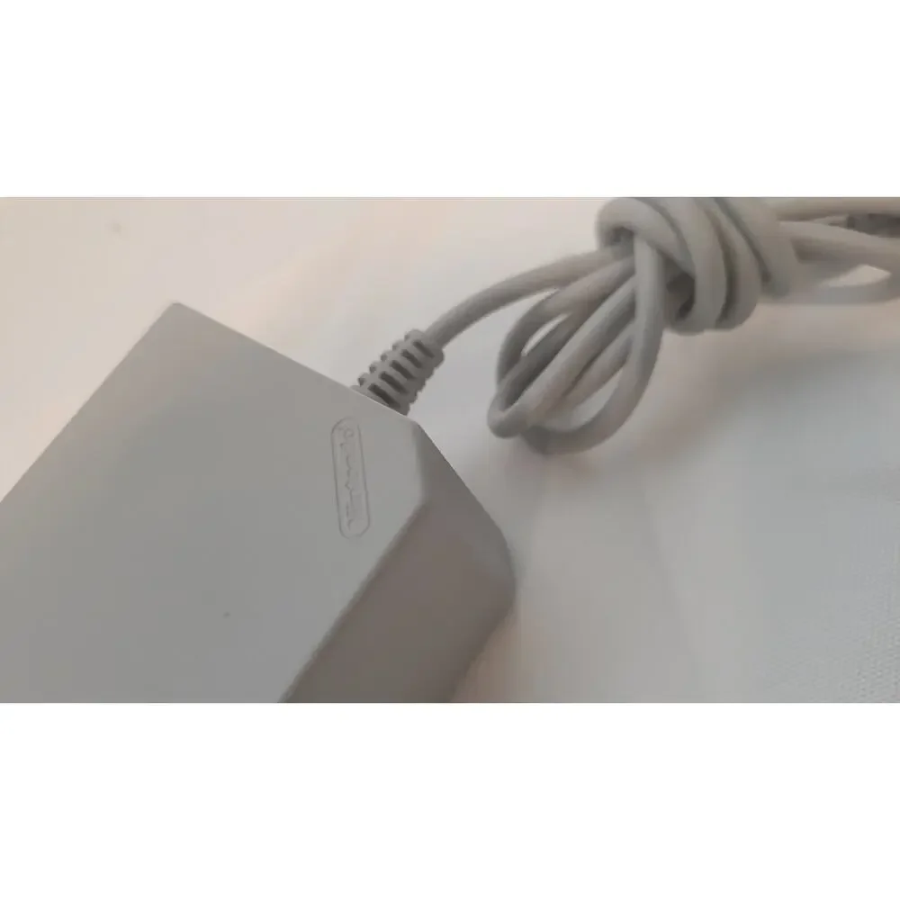 OEM Nintendo Wii AC Power Adapter Supply Cord Genuine Original Official Gray